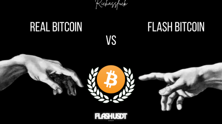 Real bitcoin vs flash bitcoin (1)